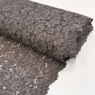 Koronka Scallop dark grey