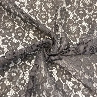 Koronka Scallop dark grey