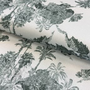 Tkanina dekoracyjna Forest green digital print