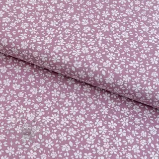 Wiskoza POPLIN STRETCH Small flowers cherryblossom