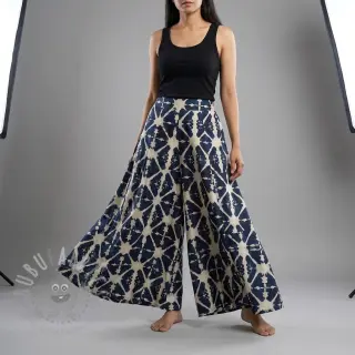 Bawełniana tkanina BATIK navy