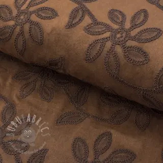 Zamsz stretch Amalia brown