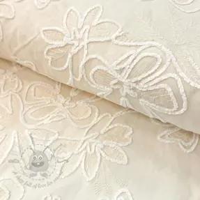 Bawełniana tkanina EMBROIDERY Chenille Manon design A