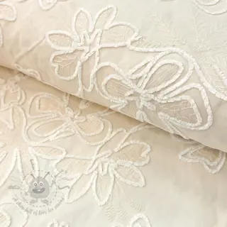 Bawełniana tkanina EMBROIDERY Chenille Manon design A