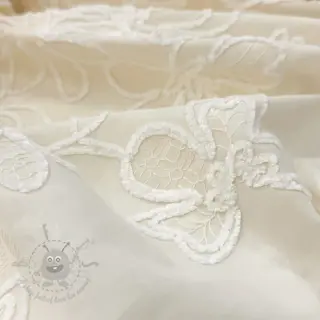 Bawełniana tkanina EMBROIDERY Chenille Manon design A