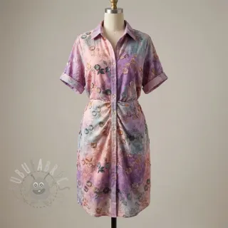 Drobny Sztruks TIE DYE 21W Catchy design B