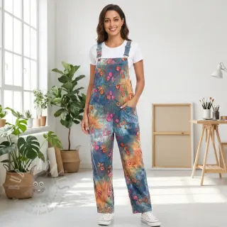 Drobny Sztruks TIE DYE 21W Catchy design C
