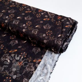 Wiskoza RAYON POPLIN Dark barrock design A