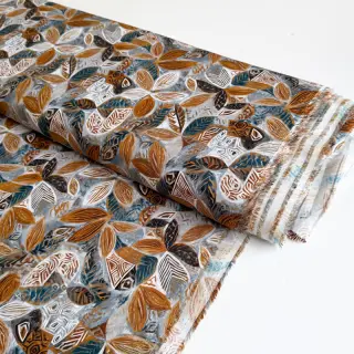 Wiskoza RAYON POPLIN Floral design E