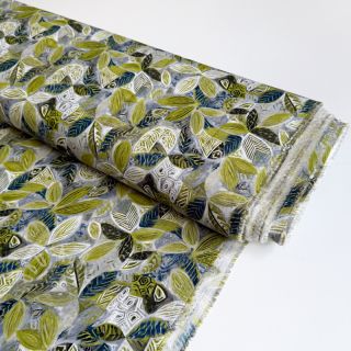 Wiskoza RAYON POPLIN Floral design D