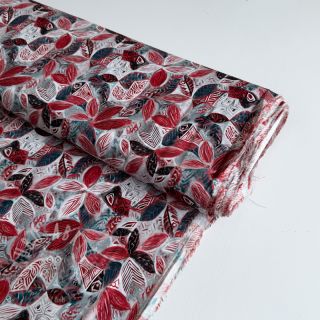 Wiskoza RAYON POPLIN Floral design C