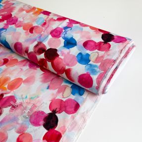 Wiskoza RAYON POPLIN Bouncy design F