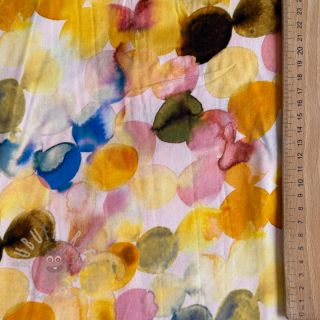 Wiskoza RAYON POPLIN Bouncy design E