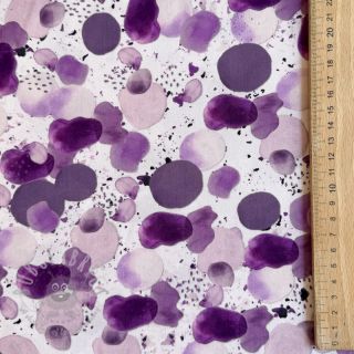 Wiskoza RAYON POPLIN Bouncy design A