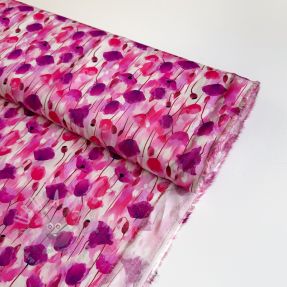 Wiskoza RAYON POPLIN Poppys design B
