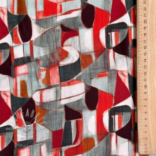 Wiskoza RAYON POPLIN Leona design C