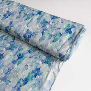 Wiskoza RAYON POPLIN Faded spots design C