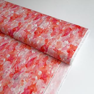 Wiskoza RAYON POPLIN Faded spots design D