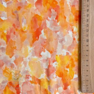 Wiskoza RAYON POPLIN Faded spots design E