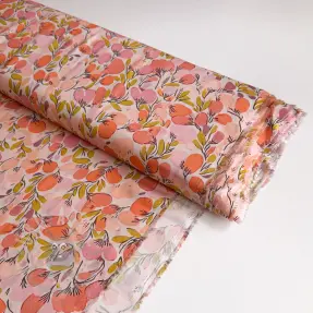 Wiskoza RAYON POPLIN Simplistic flowers design A