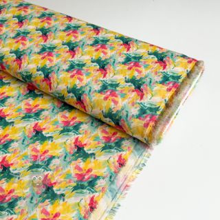 Wiskoza RAYON POPLIN Faded spots design B