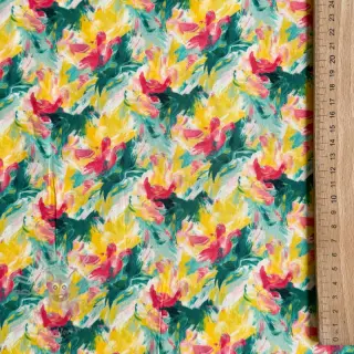 Wiskoza RAYON POPLIN Faded spots design B