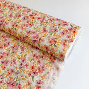 Wiskoza RAYON POPLIN Love design E