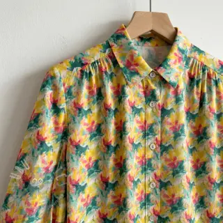 Wiskoza RAYON POPLIN Faded spots design B