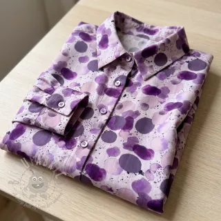 Wiskoza RAYON POPLIN Bouncy design A