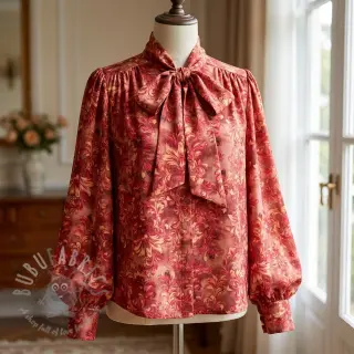 Wiskoza RAYON POPLIN Barrock design C