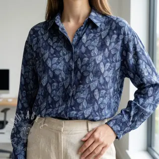 Wiskoza RAYON POPLIN Eve design E