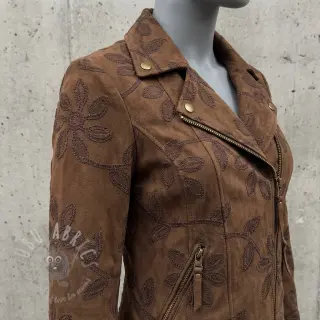 Zamsz stretch Amalia brown