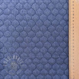 Pikowana tkanina JEANS dark blue