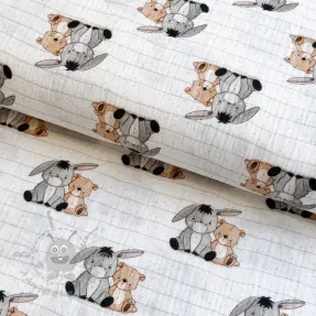 Muślin double gauze Sweeties design B