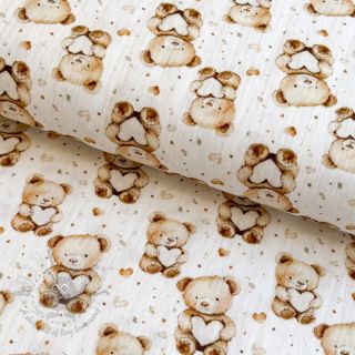 Muślin double gauze Little things design B