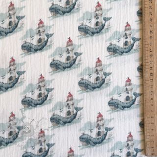 Muślin double gauze Sweeties design A