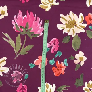 Dresówka NERIDA HANSEN Colette plum digital print