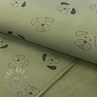 Dresówka drapana SOFT Dogs pickle