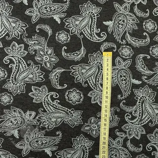 Dresówka drapana Paisley anthracite melange