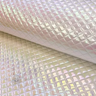 Pikowana tkanina Fancy diamonds offwhite