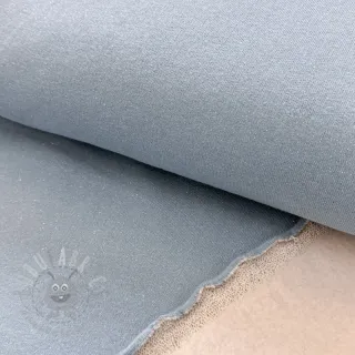 Dresówka drapana LUREX baby blue