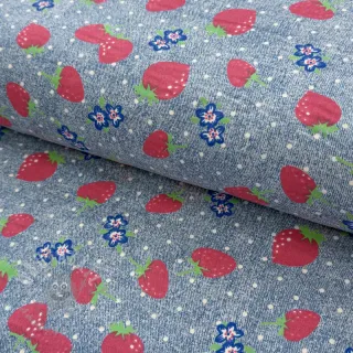 JEANS Strawberry light blue