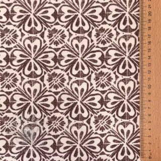 Tkanina dekoracyjna Stamps brown