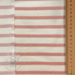 Plusz niemowlęcy YARN DYED Stripe rose
