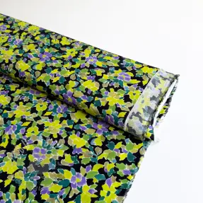 Wiskoza RADIANCE Flowers green