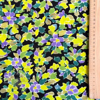 Wiskoza RADIANCE Flowers green