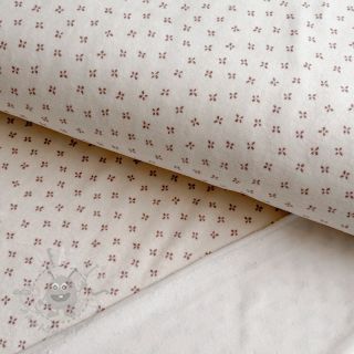 Plusz niemowlęcy Small flowers light salmon