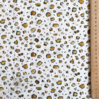 Muślin double gauze Skin white digital print