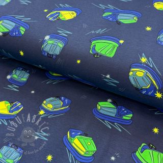Jersey NEON Bumper cars midnight blue