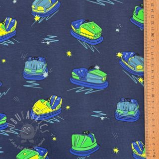 Jersey NEON Bumper cars midnight blue
